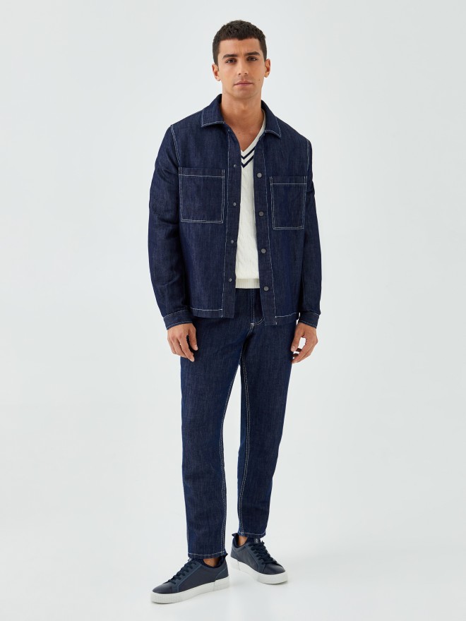 Denim overshirt Denim overshirt