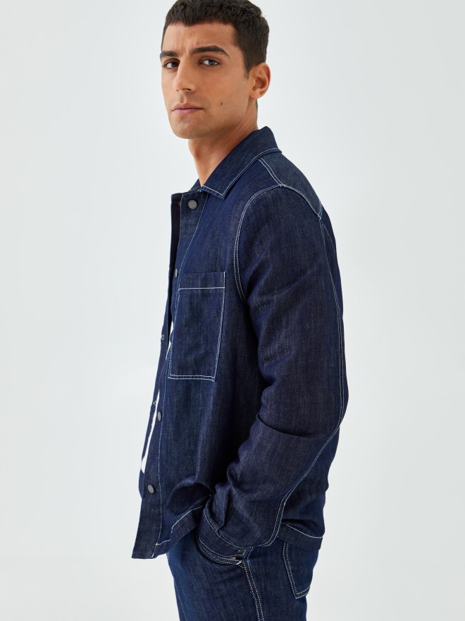Denim overshirt Denim overshirt