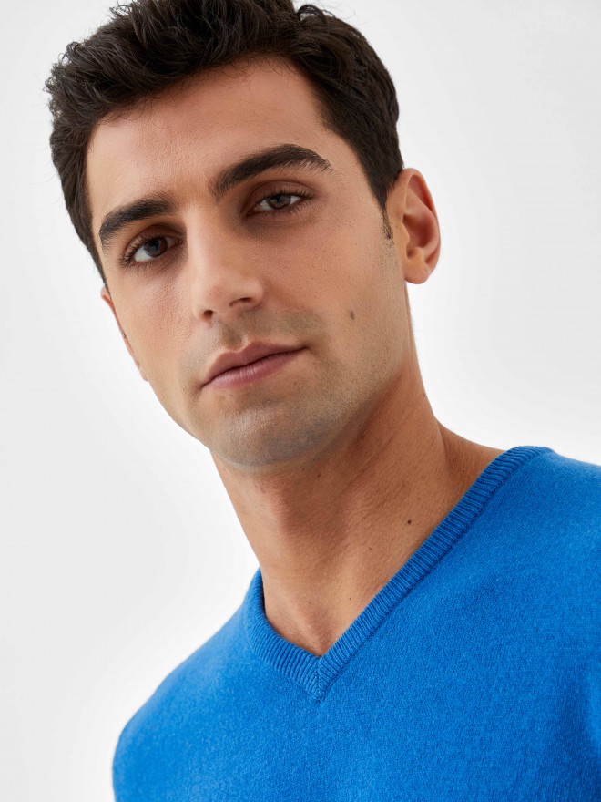 Camisola decote em V