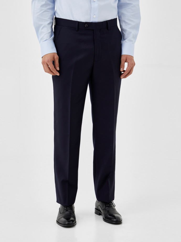 Regular fit chino trousers