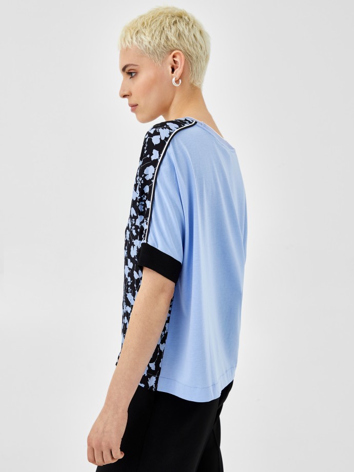 Tunic with floral print
