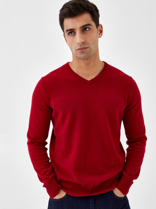 Camisola decote em V Camisola decote em V