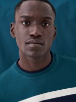Sweatshirt verde com logtipo