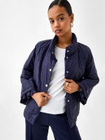 Jacket with frill on sleeves