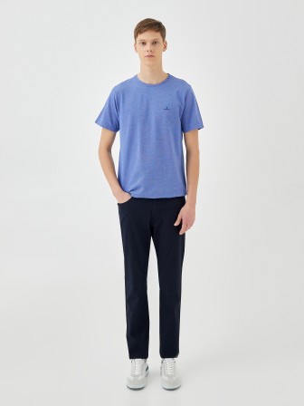 Pantalones regular fit de algodón strech Pantalones regular fit de algodón strech