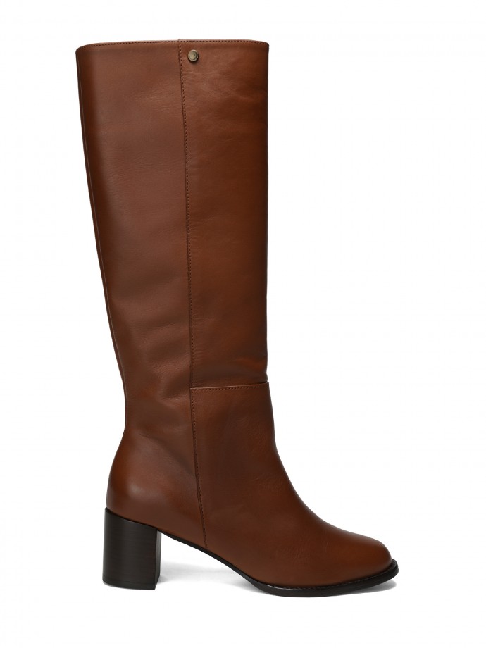 Botas com taco
