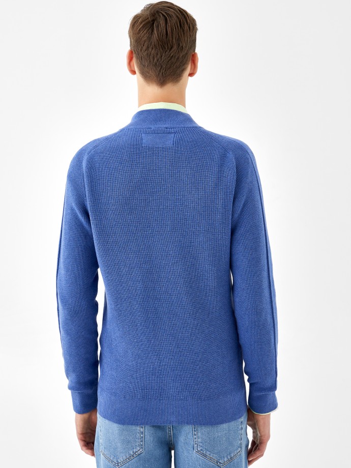 Blue 100% cotton jacket