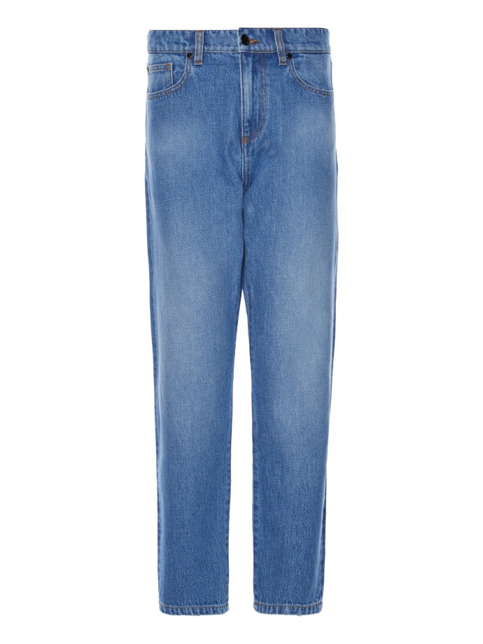 Jeans straight crop