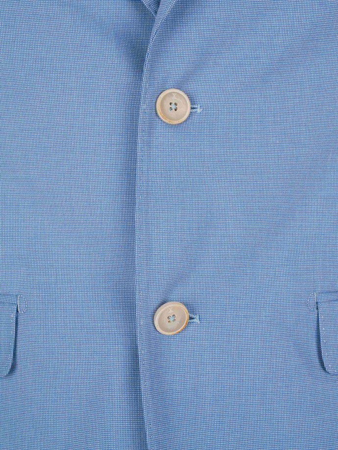 Stretch cotton regular fit blazer