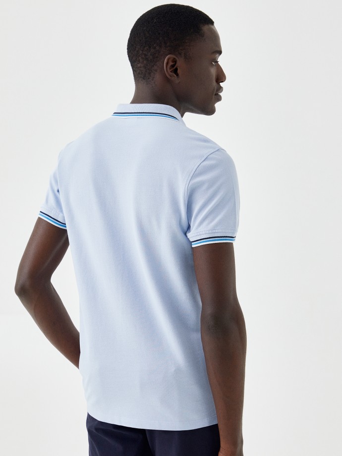 Slim fit polo shirt