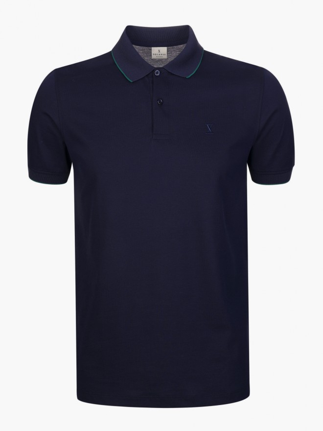 Polo em algodão mercerizado Polo em algodão mercerizado