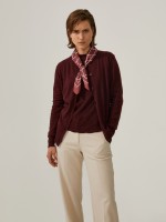 Cardigan in wool and cashmere