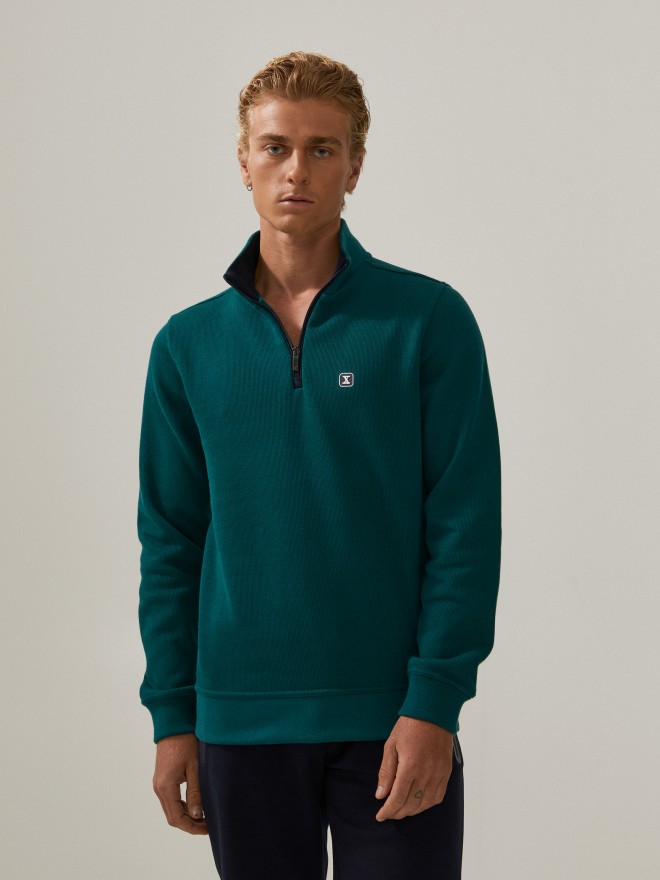 Zip Knitted Jumper Zip Knitted Jumper