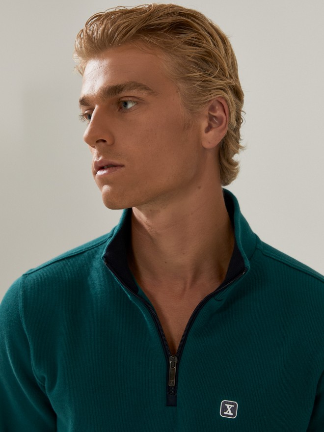 Zip Knitted Jumper Zip Knitted Jumper