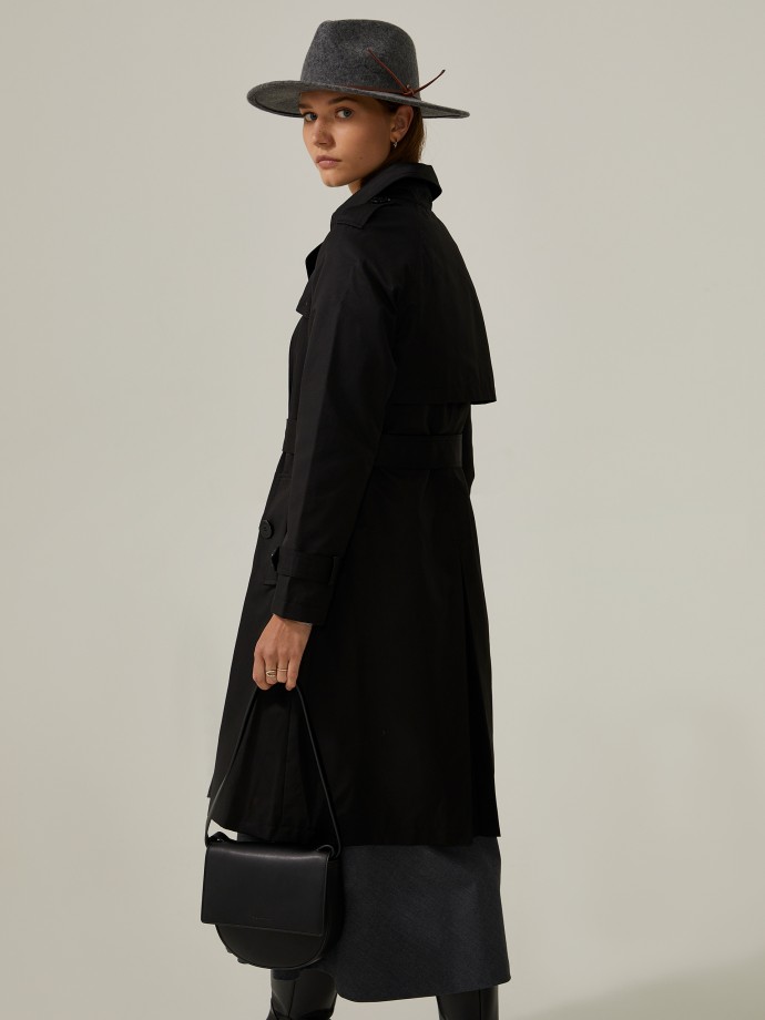 Long trench coat