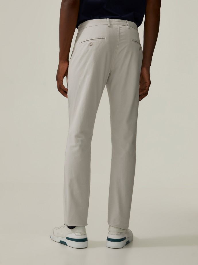 Slim fit chino trousers