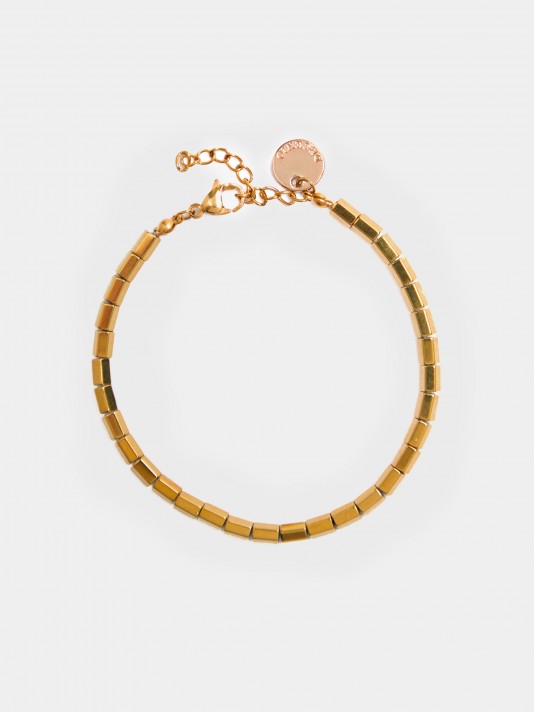 Golden beads bracelet