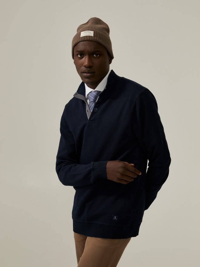 Zip Knitted Jumper Zip Knitted Jumper