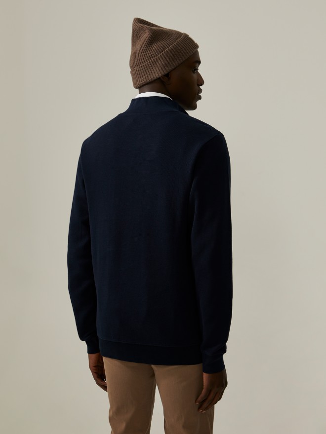 Zip Knitted Jumper Zip Knitted Jumper