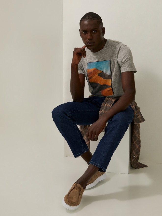 Denim trousers Denim trousers