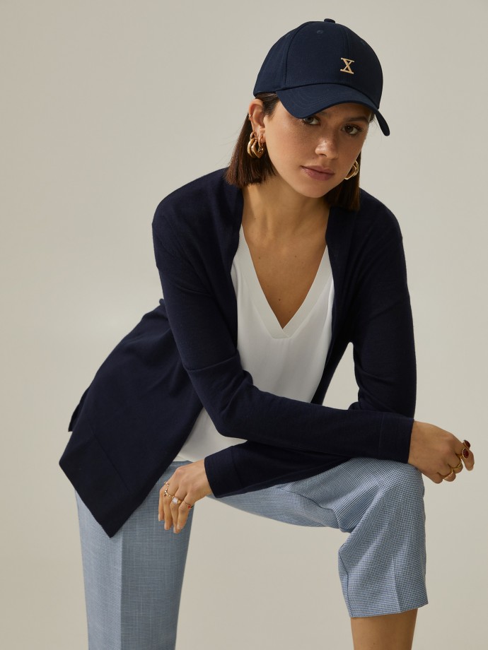 100% merino wool open cardigan 100% merino wool open cardigan