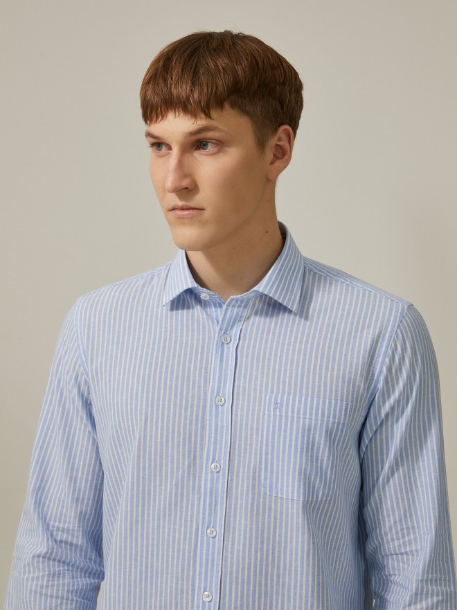 Regular fit striped shirt Regular fit striped shirt