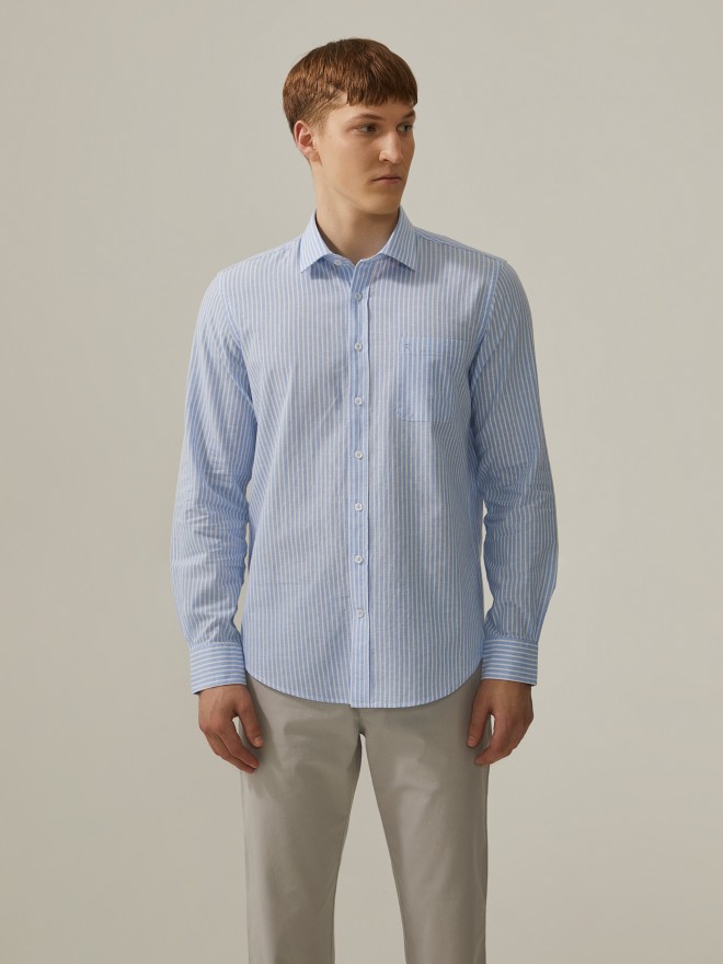 Regular fit striped shirt Regular fit striped shirt