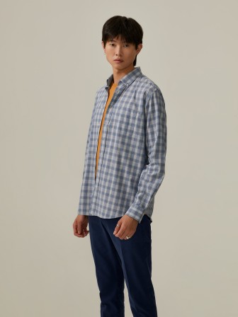 Slim fit plaid shirt Slim fit plaid shirt