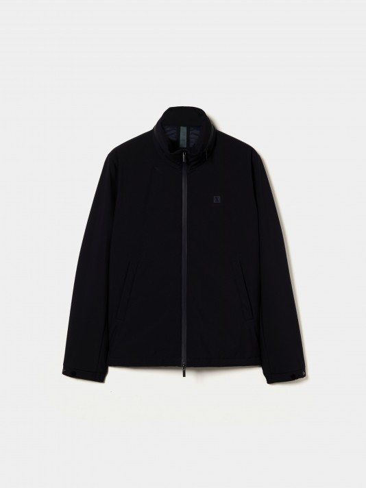 Water-repellent technical jacket