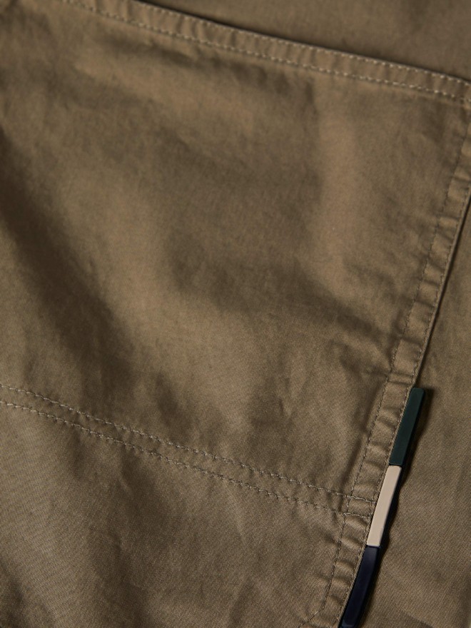 Twill overshirt