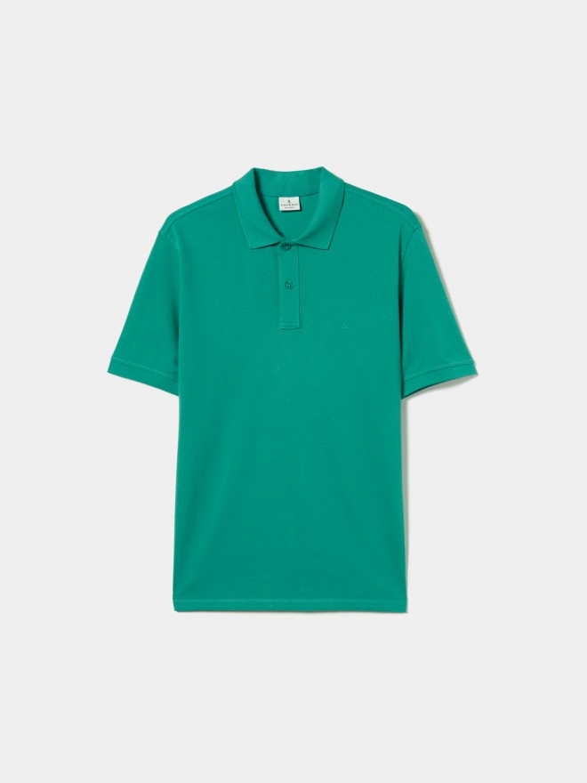 Polo piqué de algodão Polo piqué de algodão