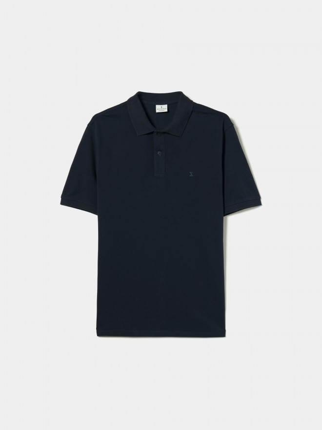 Polo piqué de algodão Polo piqué de algodão