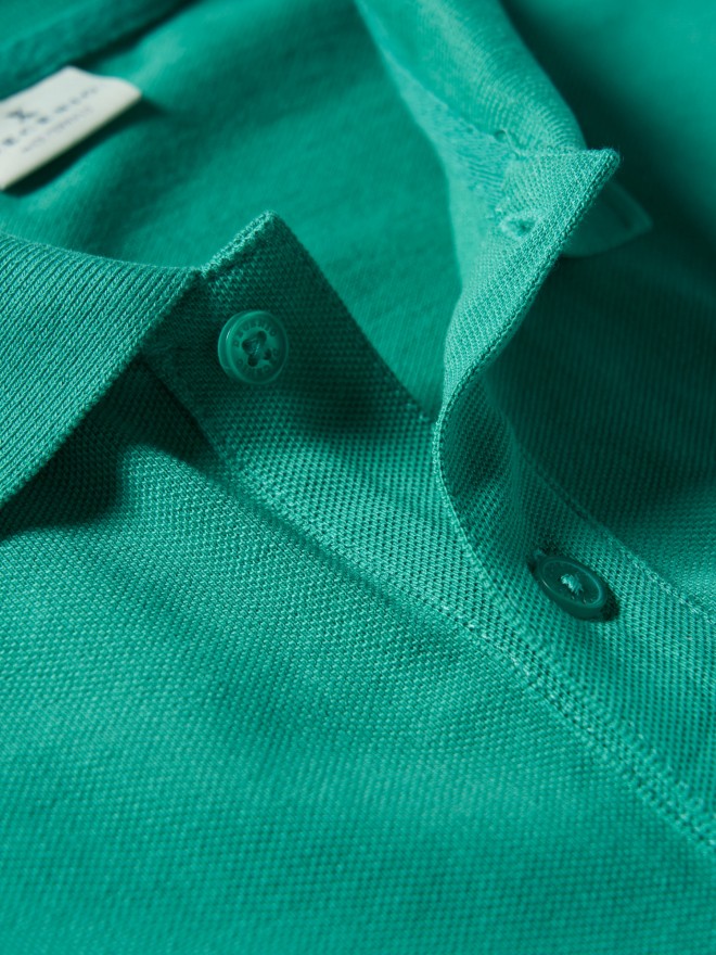 Polo piqué de algodão Polo piqué de algodão