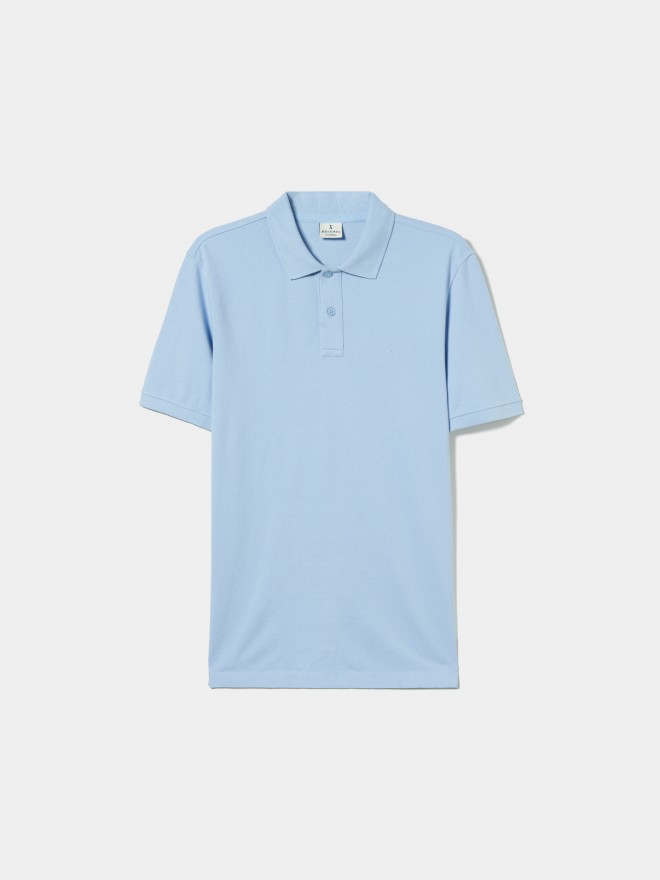 Polo piqué de algodão Polo piqué de algodão