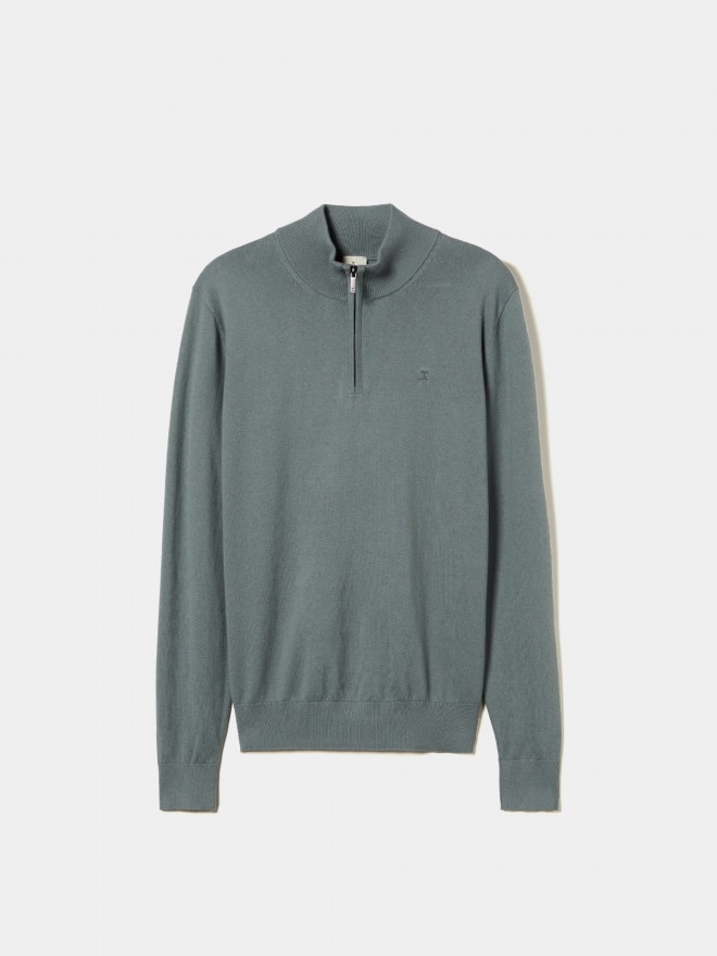 Sweater with zip Sweater with zip