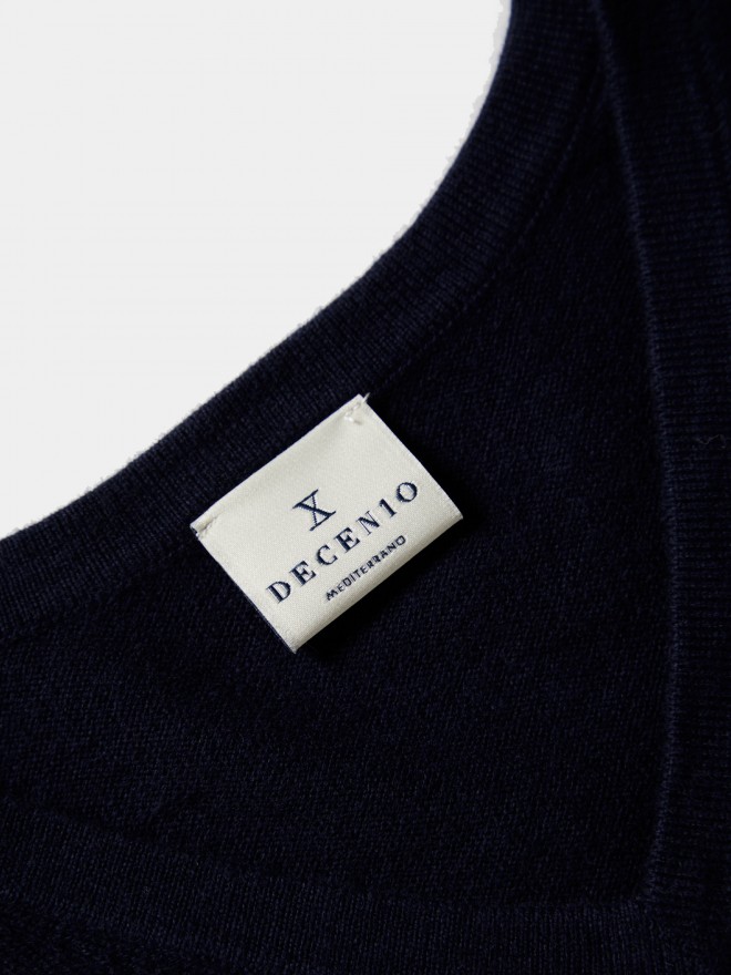 Pullover de algod�o e caxemira