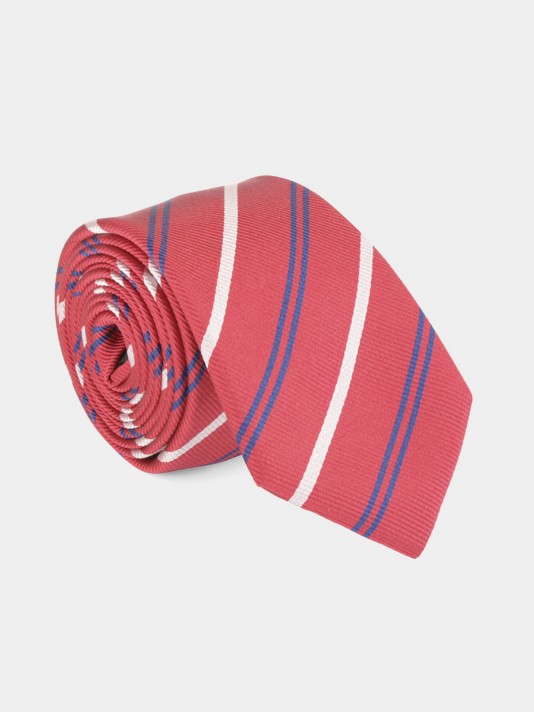 Striped tie