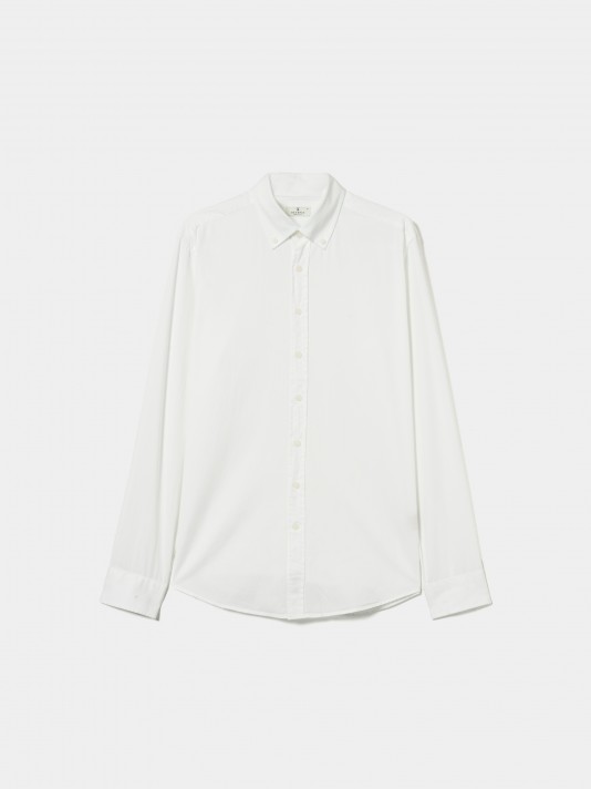 Regular fit cotton shirt