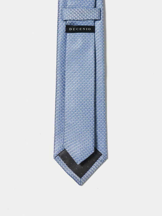 Two-tone silk tie
