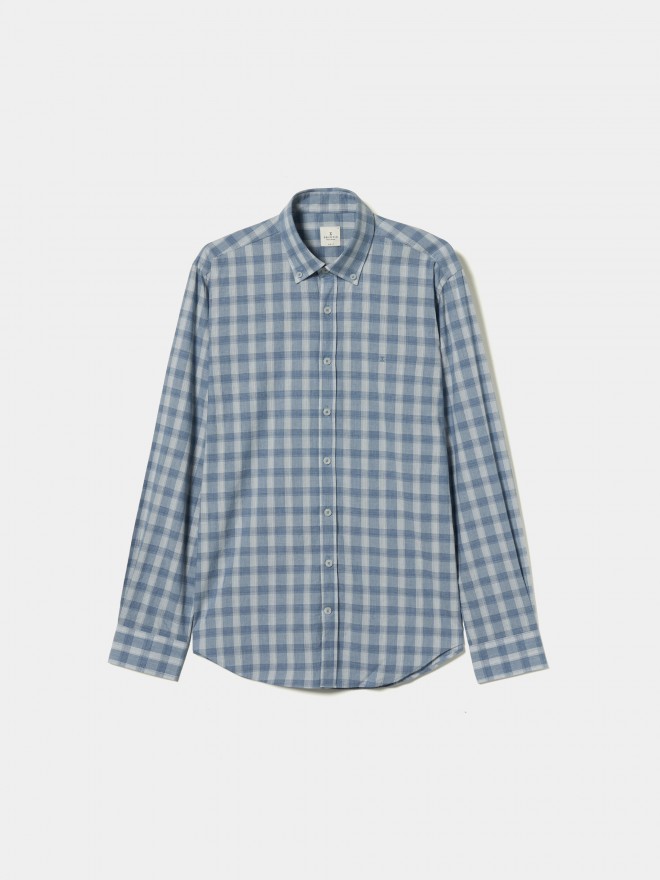 Slim fit plaid shirt Slim fit plaid shirt