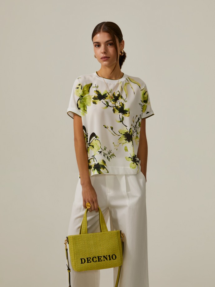 T-shirt padro floral