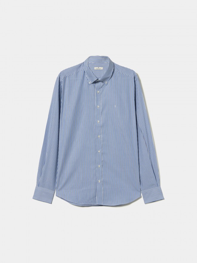 Regular fit striped shirt