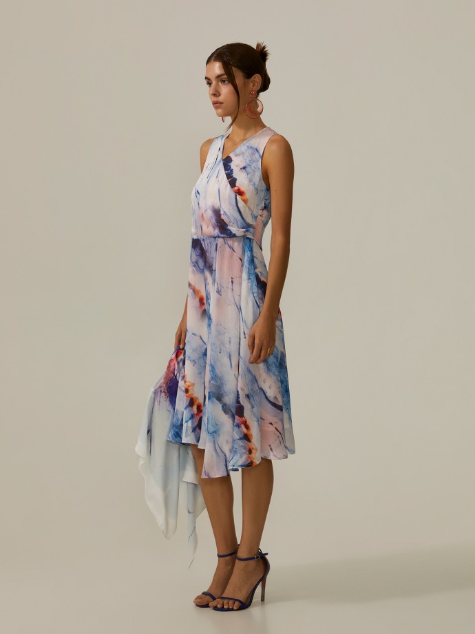 Abstract pattern dress