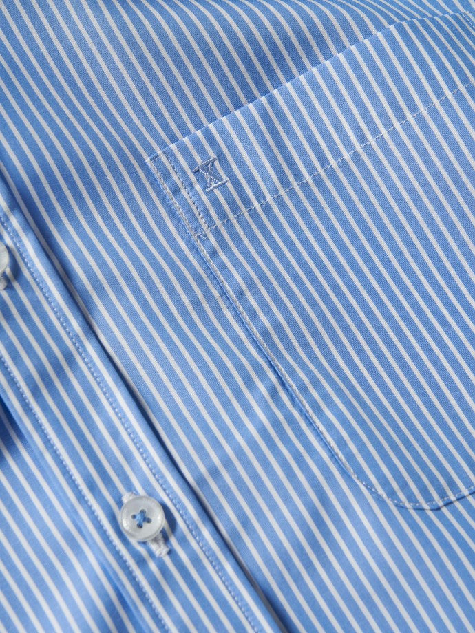 Camisa de riscas regular fit