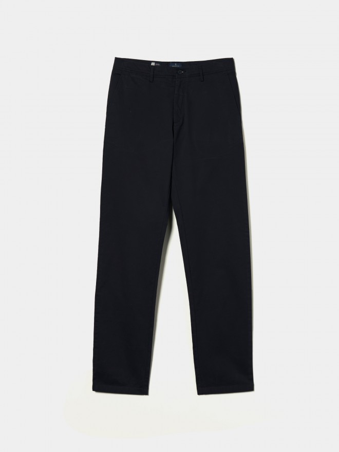 Twill chino pants
