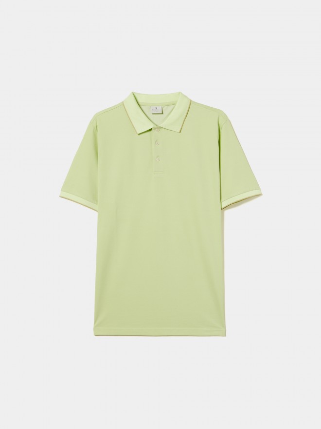 Polo in mercerized cotton Polo in mercerized cotton