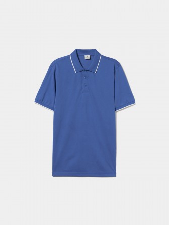 Polo in mercerized cotton Polo in mercerized cotton