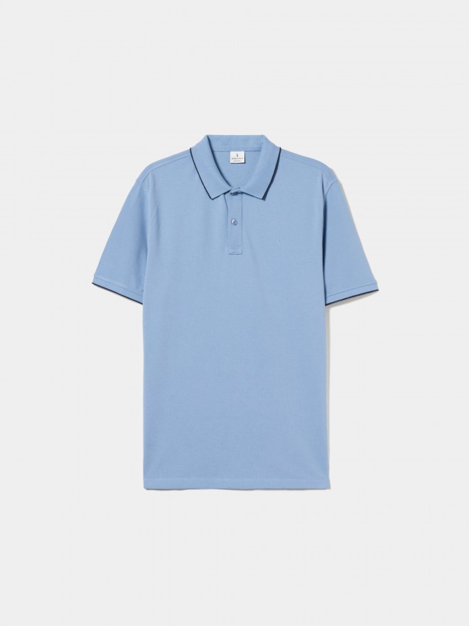Cotton piqu� polo