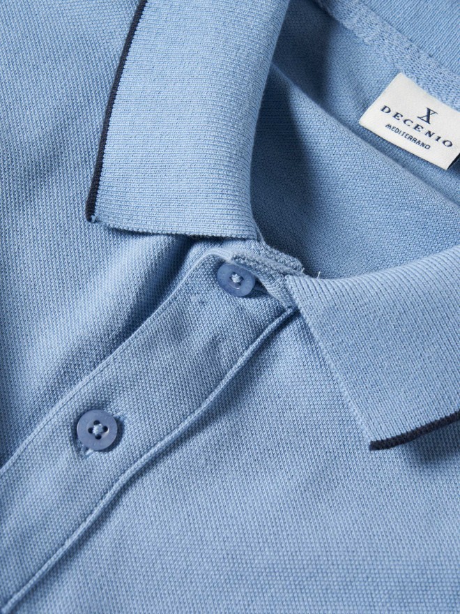 Cotton piqu� polo