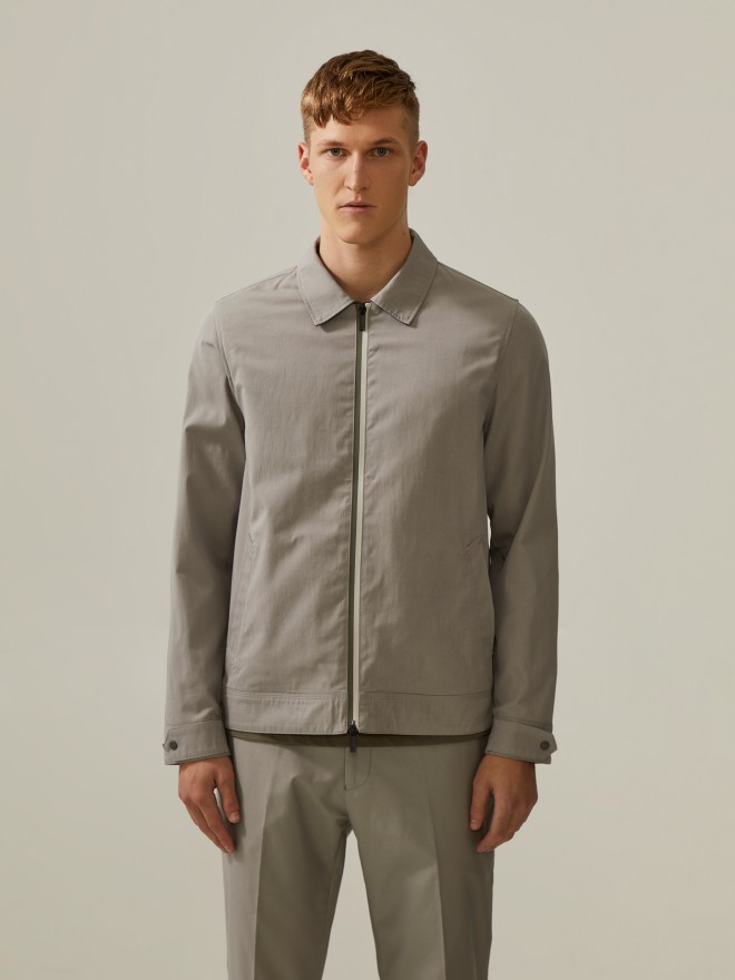 Blus�o em sarja